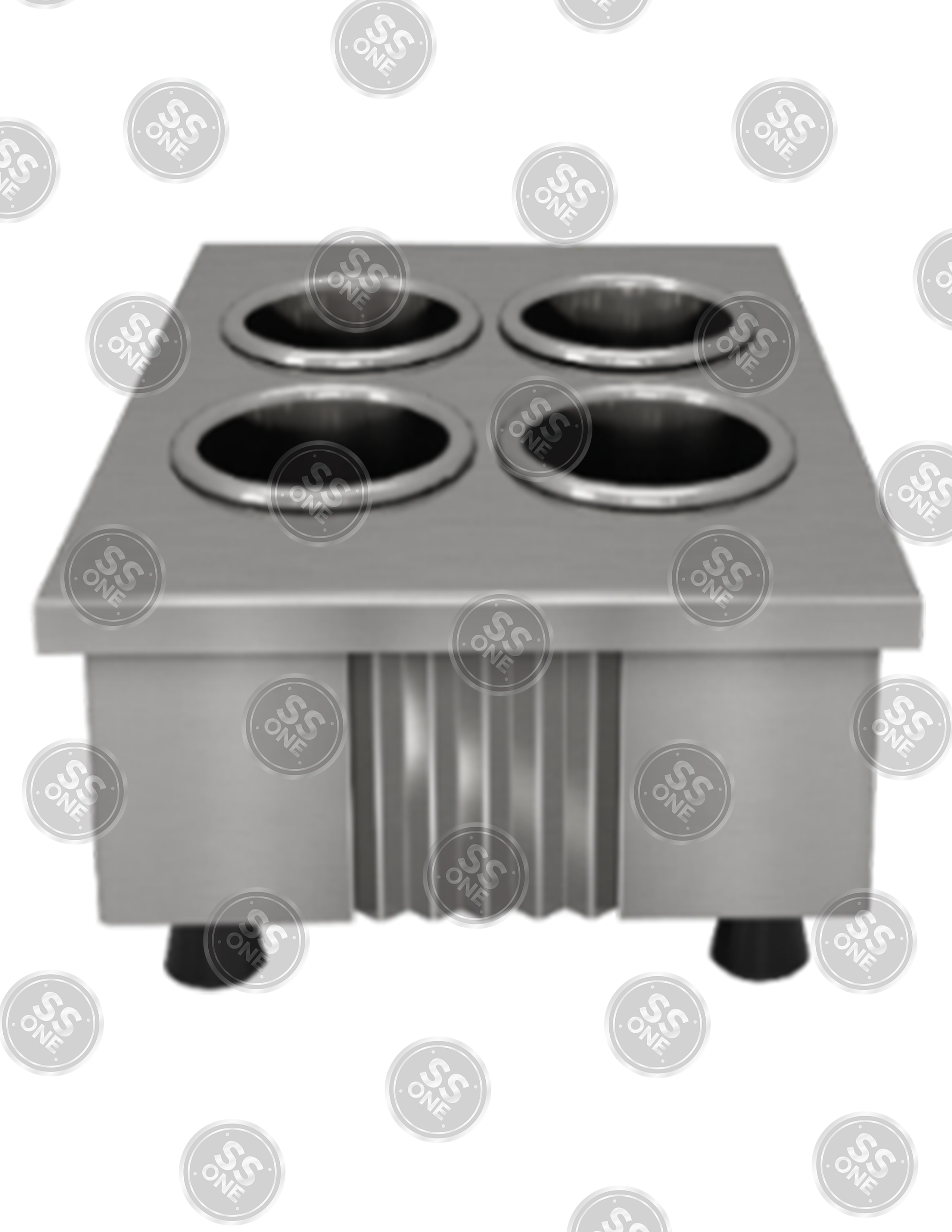 SILVER CADDY, 4 HOLES HEATED